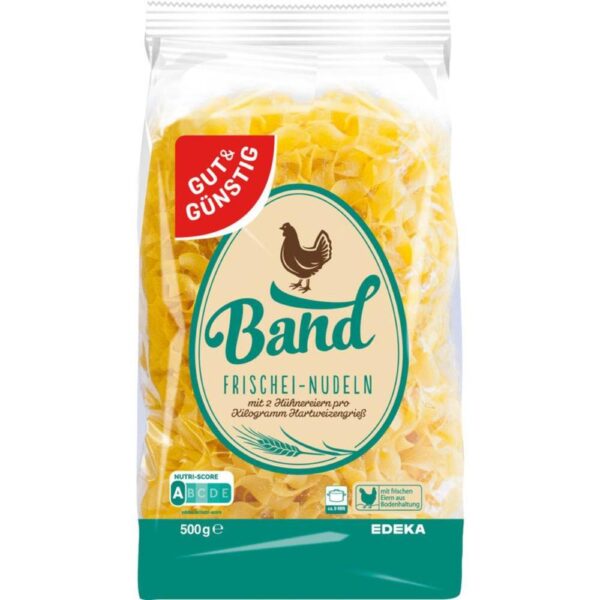 Gut & Günstig Bandnudeln 500g