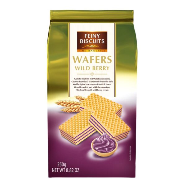 Napolitane fructe padure 250g