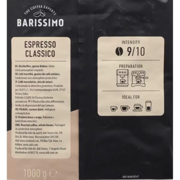 Cafea Barissimo Espresso Classico 1Kg
