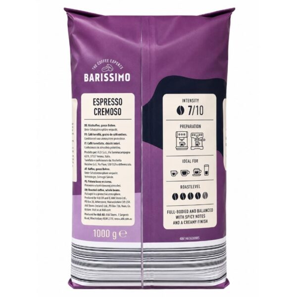 Cafea Barissimo Espresso Cremoso 1Kg