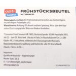 Pungi pentru micul dejun 18x32cm 120buc