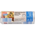 Pungi pentru micul dejun 18x32cm 120buc