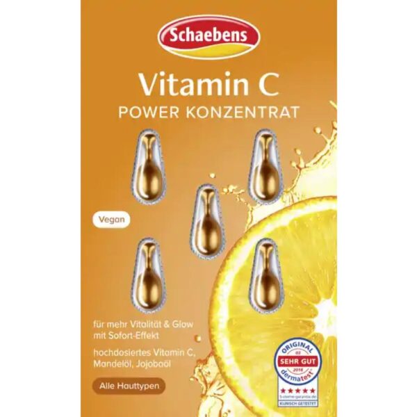Fiole hidratante Schaebens VitaminaC 5buc