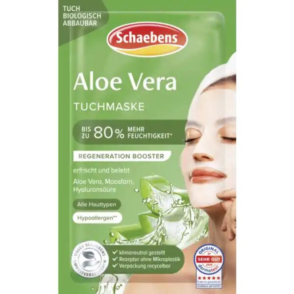 Masca servetel Schaebens cu aloe vera 1buc