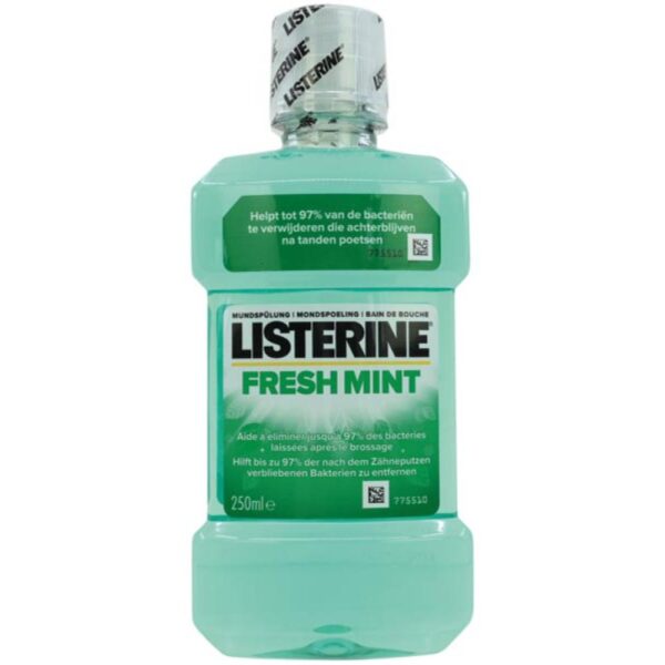 Apa de gura Listerine Fresh mint 250ml