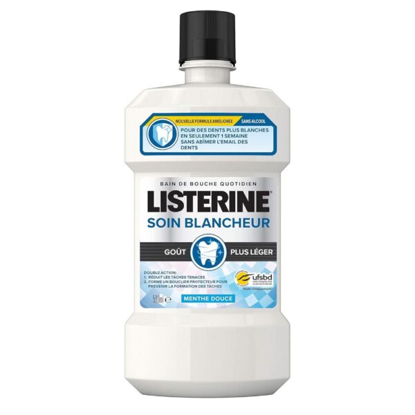 Apa de gura Listerine Soin Blancheur 500ml