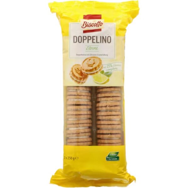 Biscuiti Doppelino lamaie 2x250g