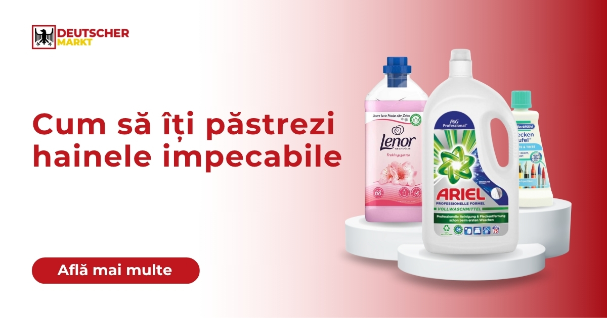 Cum să îți păstrezi hainele impecabile 1 Cum să îți păstrezi hainele impecabile cu produse germane