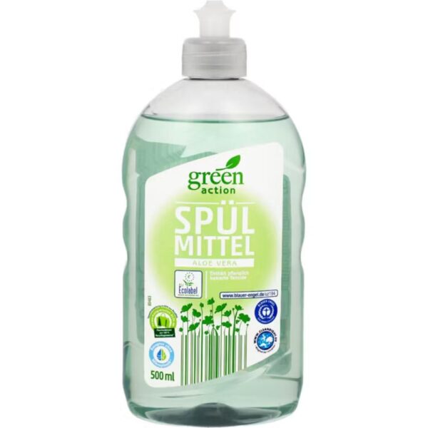 Detergent de vase green action aloe vera 500ml
