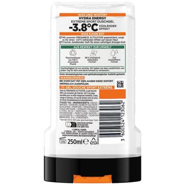 L'Oreal Men Hydra Energy extreme sport 250ml(a)