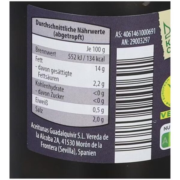 Masline negre fara samburi Spania 320g(1)