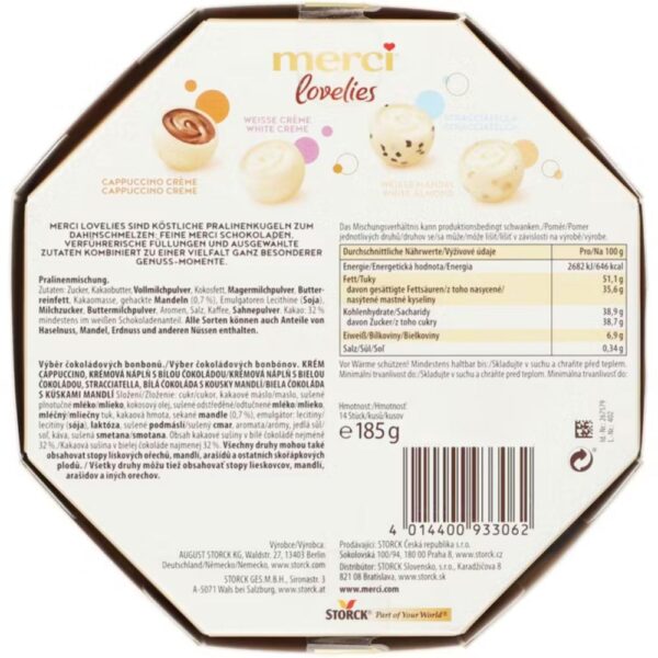 Merci Lovelies White 185g(a)