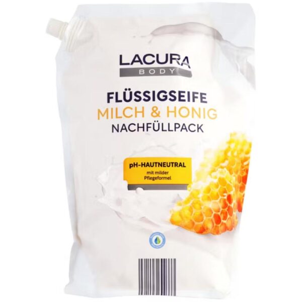 Sapun lichid Lacura lapte si miere 2L