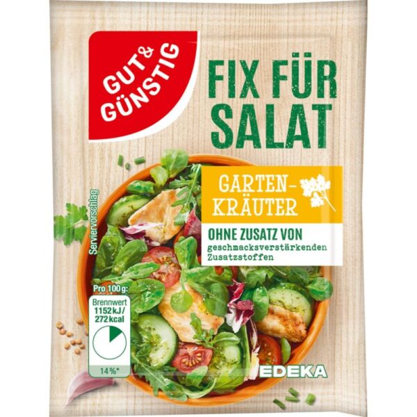 G&G dressing pentru salata 5x10g
