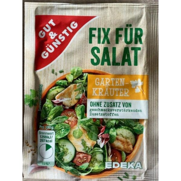 G&G dressing pentru salata 5x10g