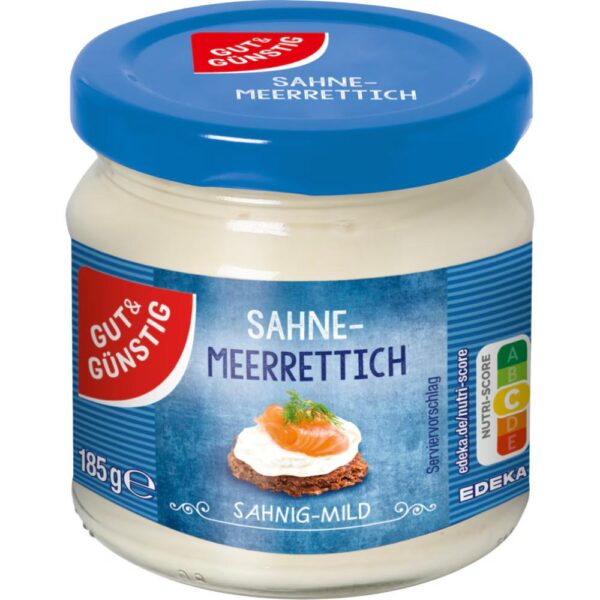 Gut und Gunstig hrean cu smanatana 185g
