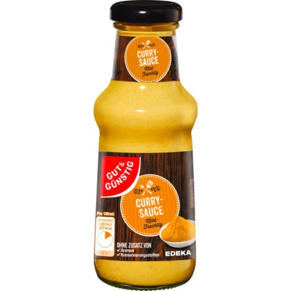 Gut&Gunstig sos de curry 250ml