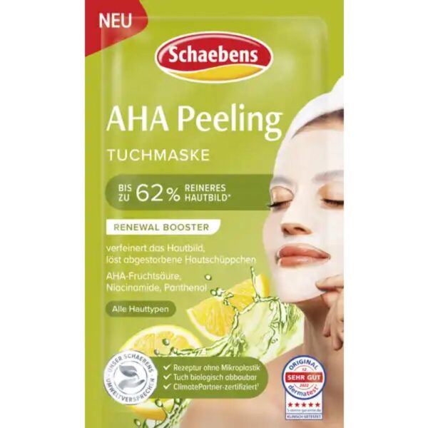 Masca servetel Schaebens Aha Peeling 1buc