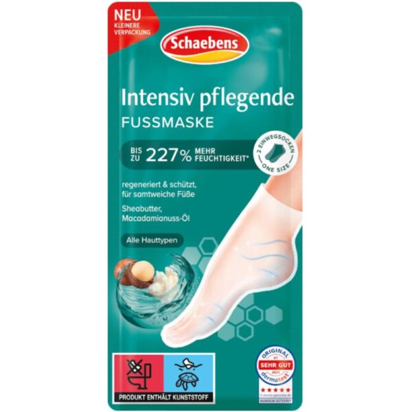 Schaebens Fussmaske Intensiv 2buc