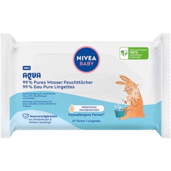 Servetele Nivea Baby Aqua 57buc