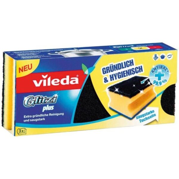 Set 3 bureti vase Vileda Glitzi Plus