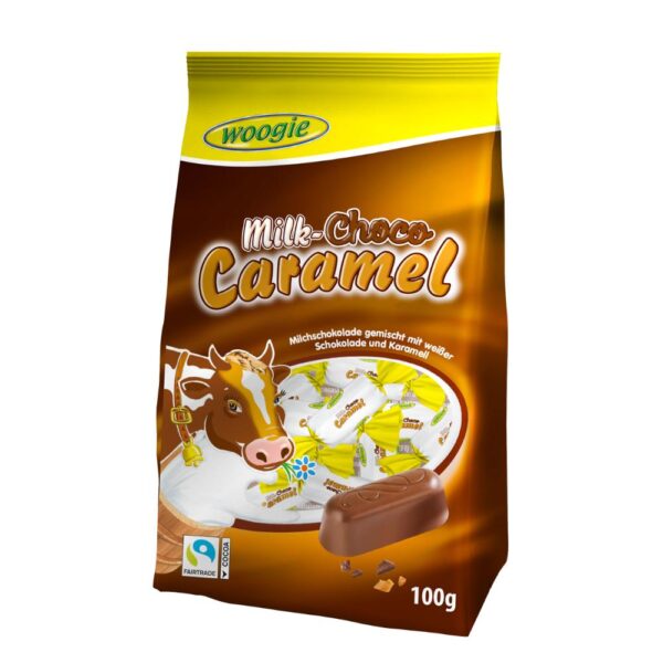Woogie Milk Choco Caramel 100g