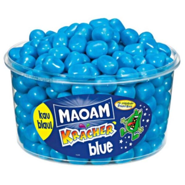 Bomboane Maoam Kracher Blue 1.2kg
