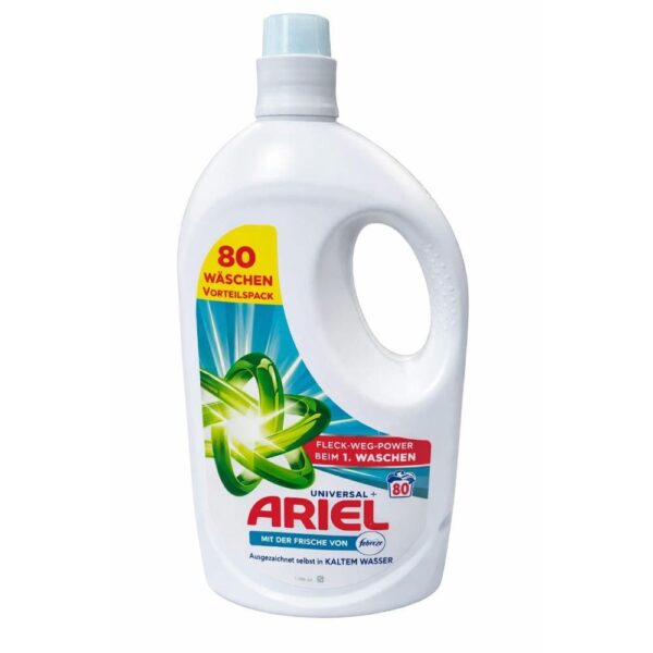 Detergent Ariel gel Febreze 80 spalari