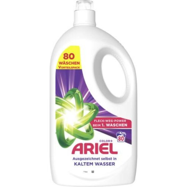 Detergent Ariel gel color+ 80SP Kaltem Wasser