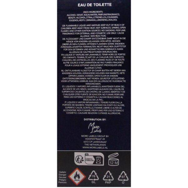 EDP Men Sentio Black Grenade 100ml(a)