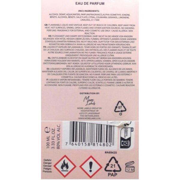 EDP Woman Sentio Attractive Life 100ml(b)