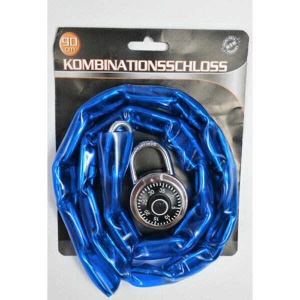 Lacat cu lant antifurt 90cm