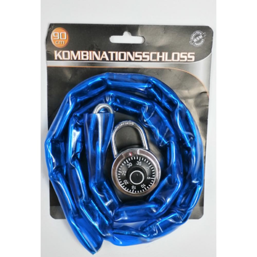 Lacat cu lant antifurt 90cm