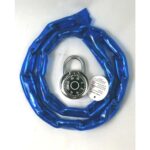 Lacat cu lant antifurt 90cm - imagine 2