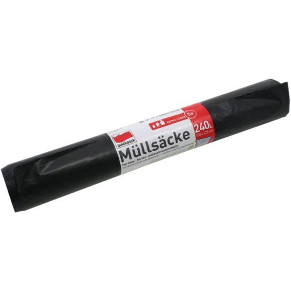 Saci gunoi Quickpack 240 litri 5buc