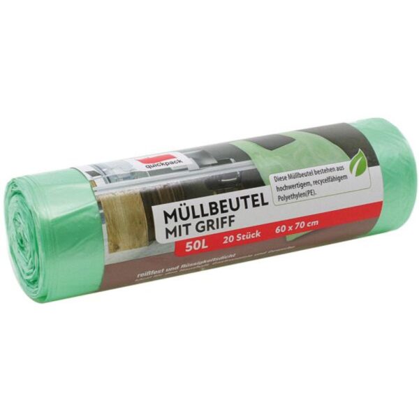 Saci gunoi Quickpack 50 litri 20buc