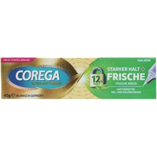 Adeziv dentar Corega Ultra Frische Minze 40g