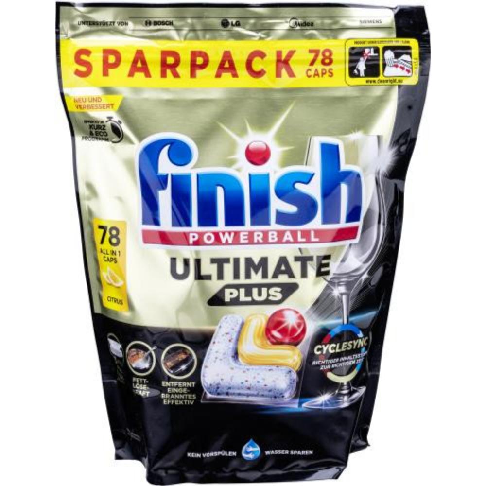 Finish Powerball Ultimate Plus Citrus 78bucati Finish Powerball Ultimate Plus Citrus 78bucati