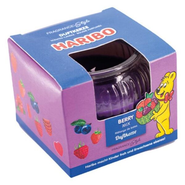 Lumanare parfumata Haribo berry mix 85g