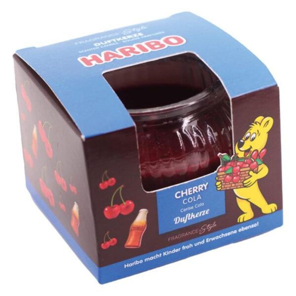 Lumanare parfumata Haribo cherry cola 85g