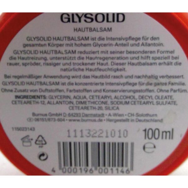Balsam de corp Glysolid 100ml(a)