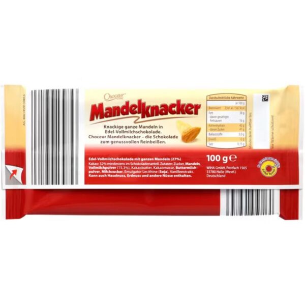 Choceur Mandelknacker Vollmilch 100g(a)