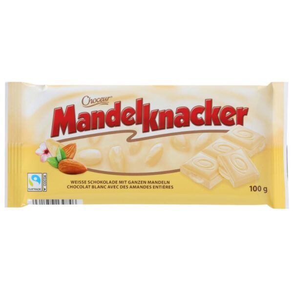 Choceur Mandelknacker Weisse 100g