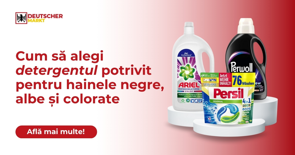 cum sa alegi un detergent potrivit