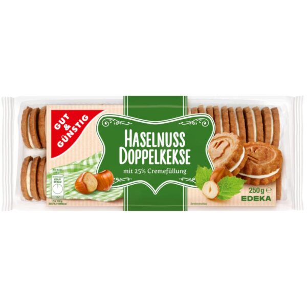 Edeka biscuiti doppelino alune 250g