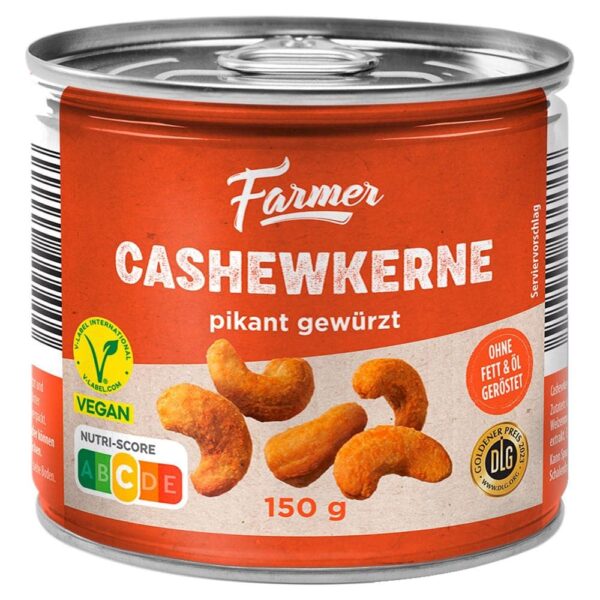 Farmer Caju pikant 150g