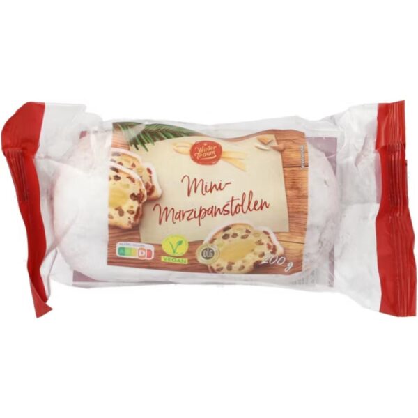 Winter Traum Mini Marzipan Stollen 200g