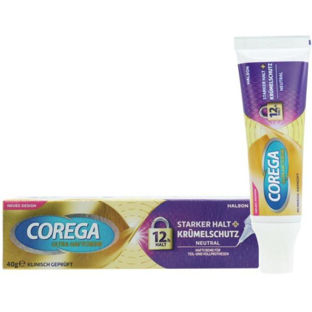 Adeziv dentar Corega Ultra Neutral 40g Adeziv dentar Corega Ultra Neutral 40g