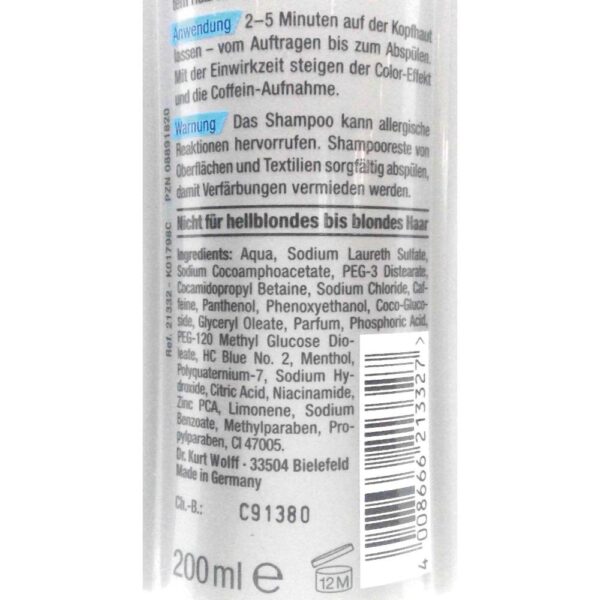 Sampon Alpecin Tuning Schwarze 200ml