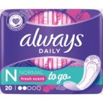 Tampoane Always Daily Togo Normal 20buc